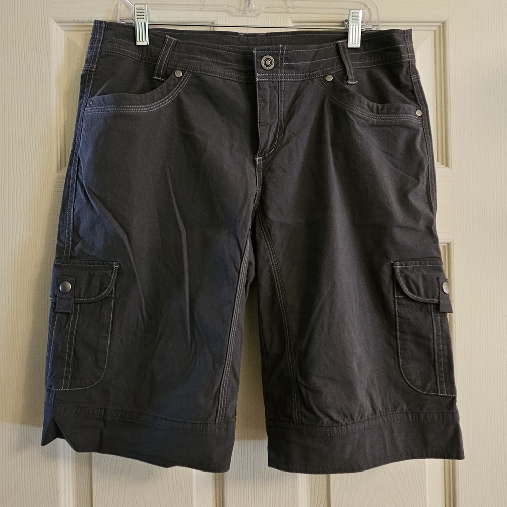 Kuhl Women's Dark Gray Cargo Shorts